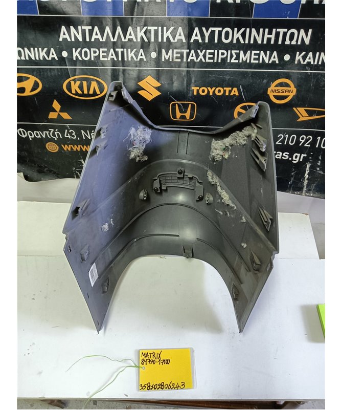 ΚΑΛΥΜΜΑ ΚΟΝΣΟΛΑΣ ΧΕΙΡΟΦΡΕΝΟΥ HYUNDAI MATRIX 2001-2008   84611-17000