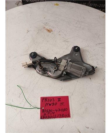 ΜΟΤΕΡ ΥΑΛΟΚΑΘΑΡΙΣΤΗΡΩΝ TOYOTA  PRIUS 2005-2009 Πίσω 85130-47010 