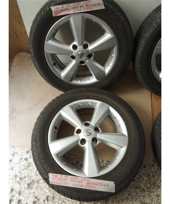 ΖΑΝΤΑ (ΖΑΝΤΑ - ΛΑΣΤΙΧΟ) NISSAN QASHQAI 2007-2010  C40300-EY17C 